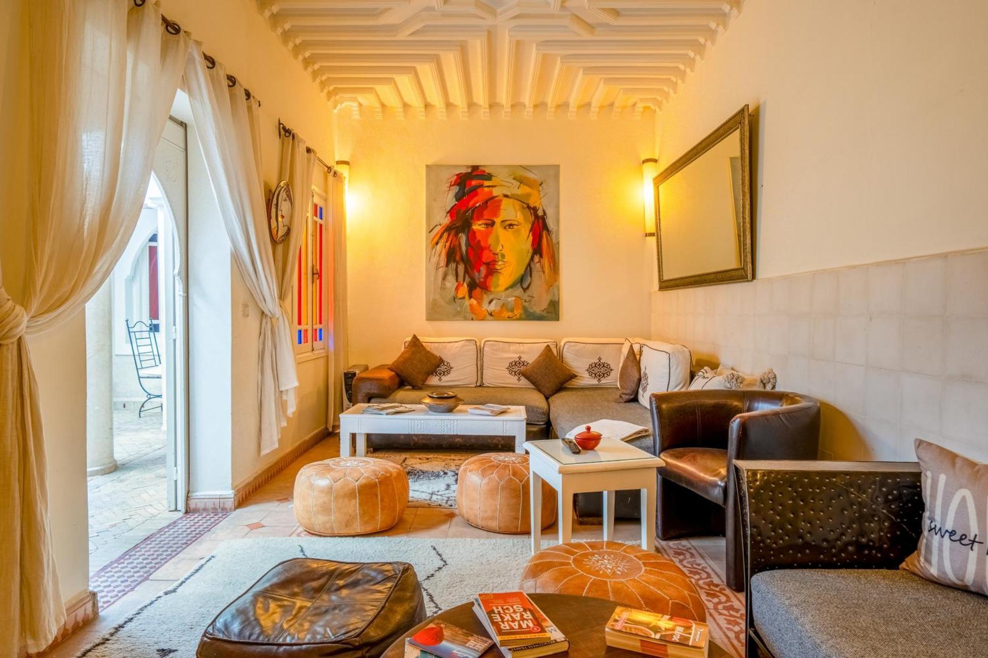 Riad Awinati Location Privatisee ,Piscine Chauffee , Beau Rooftop มาร์ราเกช ภายนอก รูปภาพ